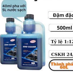 Nước Rửa Kính Ô Tô Đậm Đặc AriPlush 1:125 Chai 500ml - Làm Sạch Vết Ố, Tẩy Màng Dầu, Dưỡng Mềm Lưỡi Gạt Mưa