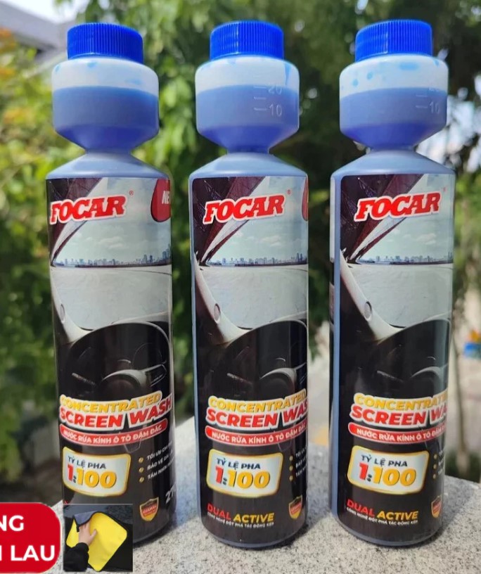 Nước Rửa Kính Ô Tô Đậm Đặc FOCAR, Chống Mờ, Chống Bám Nước, Bảo Vệ Kính Lái Xe
