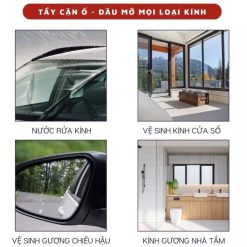 Nước rửa kính ô tô đậm đặc Onxe SP100 làm sạch, tẩy cặn canxi và bảo vệ bề mặt kính xe