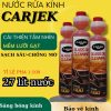 Nước Rửa Kính Ô Tô Đậm Đặc Tỉ Lệ 1:100 Chai 270ml Pha Được 27 Lít Nước, Không Hại Cao Su, Kính Trong