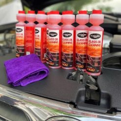 Nước Rửa Kính Ô Tô Đậm Đặc Tỉ Lệ 1:100 Chai 270ml Pha Được 27 Lít Nước, Không Hại Cao Su, Kính Trong