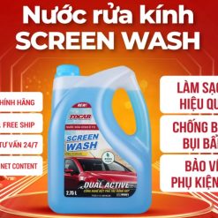 Nước Rửa Kính Ô Tô FOCAR 2.75L, Dung Dịch Làm Sạch, Ngăn Ố Mốc, Chuẩn RoHS Châu Âu