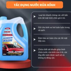 Nước Rửa Kính Ô Tô FOCAR – Làm Sạch Cực Sâu, Chống Mờ, Bảo Vệ Kính Xe Chuẩn ROHS