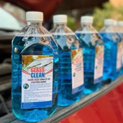 Nước Rửa Kính Ô Tô GLASS CLEAN Thùng 6 Can, Không Cặn, Bảo Vệ Cần Gạt Mưa Xe