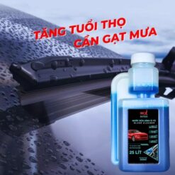Nước Rửa Kính Ô Tô REX Glass Cleaner RX1020 250ml – Làm Sạch Kính, Ngăn Cặn Canxi, Dưỡng Gạt Mưa