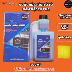 Nước Rửa Kính Ô Tô Song Đan 500ml – Làm Sạch, Khử Màng Dầu, Dưỡng Mềm Lưỡi Gạt, Tăng Tầm Nhìn