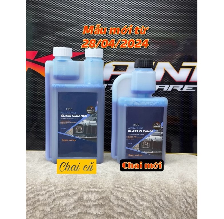Nước Rửa Kính Ô Tô Song Đan 500ml – Làm Sạch, Khử Màng Dầu, Dưỡng Mềm Lưỡi Gạt, Tăng Tầm Nhìn