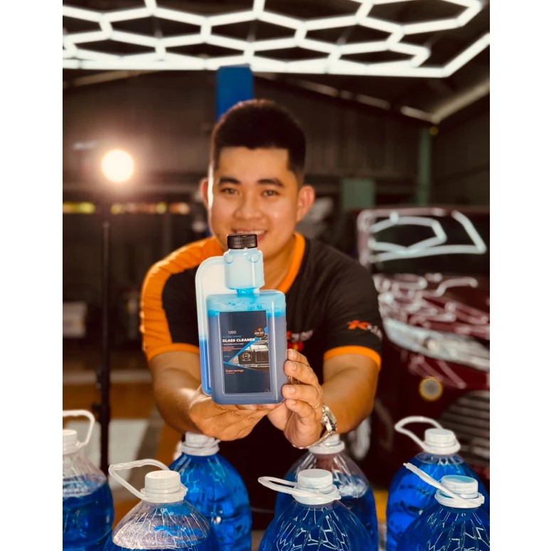 Nước Rửa Kính Ô Tô Song Đan 500ml – Làm Sạch, Khử Màng Dầu, Dưỡng Mềm Lưỡi Gạt, Tăng Tầm Nhìn