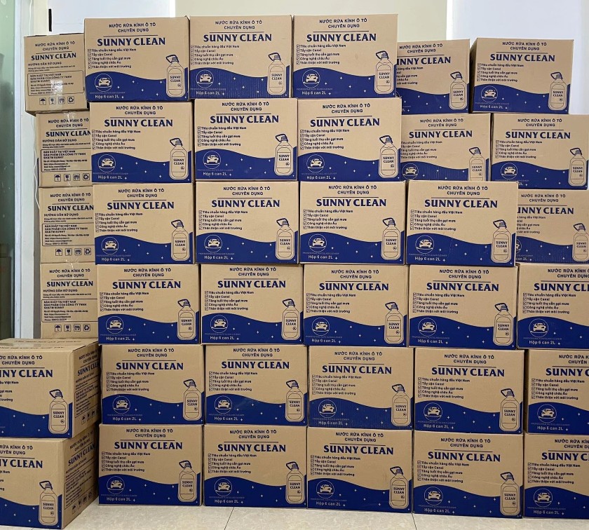 Nước Rửa Kính Ô Tô Sunny Clean Chính Hãng