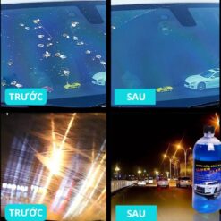 Nước Rửa Kính Ô Tô SUPER CLEAR – Sạch Bóng, Không Đóng Cặn, An Toàn Cho Mọi Dòng Xe Hơi