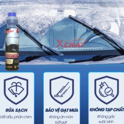Nước Rửa Kính Ô Tô XCHAT FOCAR 270ml Siêu Đậm Đặc, Làm Sạch Sâu, Kính Xe Sáng Bóng