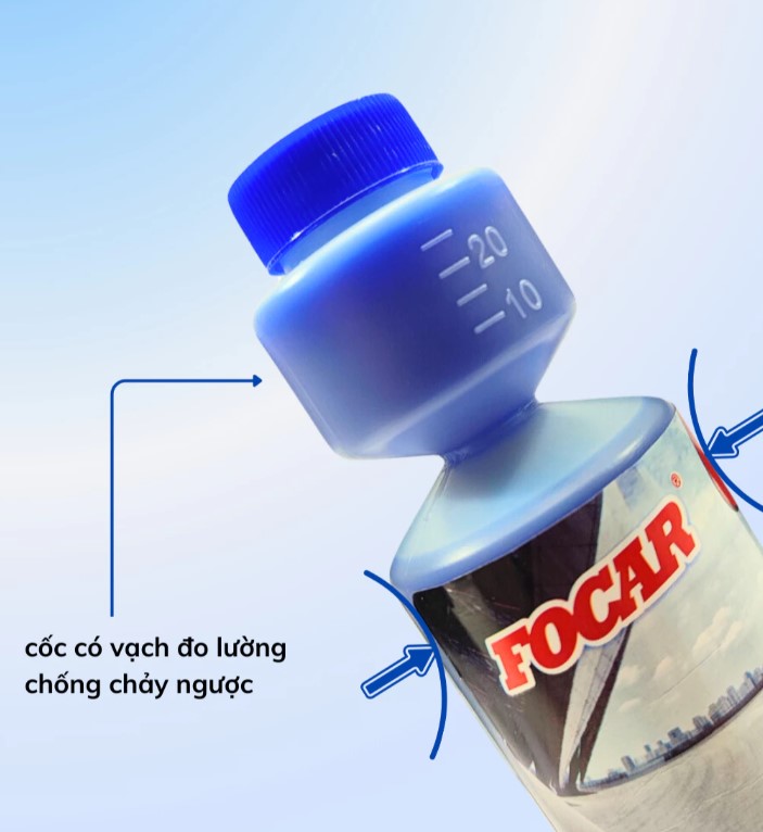 Nước Rửa Kính Ô Tô XCHAT FOCAR 270ml Siêu Đậm Đặc, Làm Sạch Sâu, Kính Xe Sáng Bóng