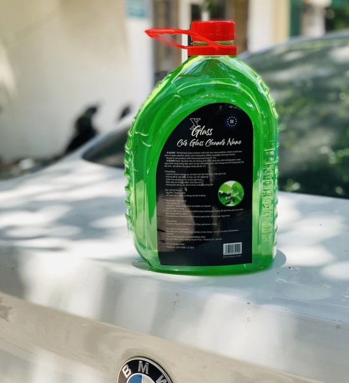 Nước Rửa Kính Ô Tô Xglass Nano Clean – Thương Hiệu Ekokemika Cho Xe Hơi