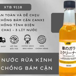 Nước Rửa Kính Ô Tô XTB 9118 Đậm Đặc, Không Đóng Cặn, Tạo Kính Xe Trong Suốt