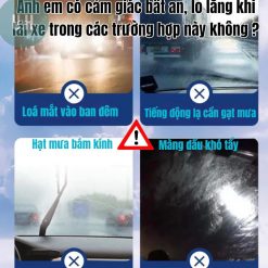 Nước Rửa Kính Ô Tô XTB 9118 Đậm Đặc, Không Đóng Cặn, Tạo Kính Xe Trong Suốt