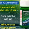 Nước Rửa Kính Xe Cao Cấp Đậm Đặc BOSCH – Chai 40ml Pha 4L Nước
