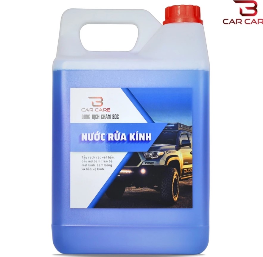 Nước Rửa Kính Xe Hơi Chuyên Dụng – Can 5 Lít