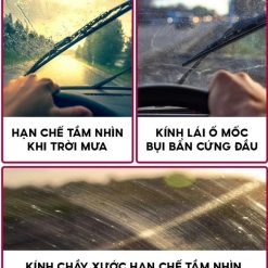 Nước Rửa Kính Xe Hơi FOCAR – Làm Sạch Sâu, Chống Đóng Cặn, Bảo Vệ Kính Và Cần Gạt