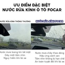 Nước Rửa Kính Xe Hơi FOCAR – Làm Sạch Sâu, Chống Đóng Cặn, Bảo Vệ Kính Và Cần Gạt