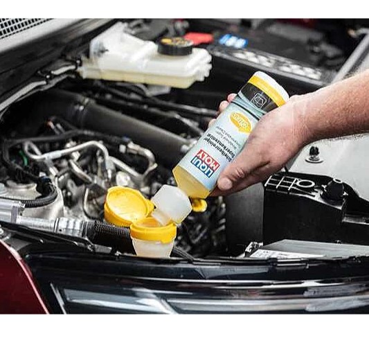 Nước Rửa Kính Xe Hơi Liqui Moly 1:100 – Mã 1519 & Chống Nước Mưa Fix-Clear Rain Repellent 1590 – Hàng Đức