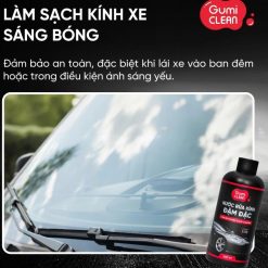 Nước Rửa Kính Xe Ô Tô Đậm Đặc GUMI Clean 200ml - Tỉ Lệ Pha 1:10, Trong Suốt, Không Bám Vết