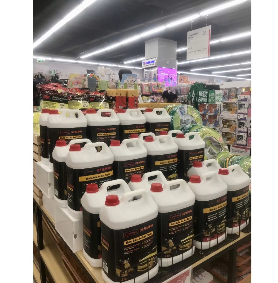 Nước Rửa Xe Bọt Tuyết Cho Ô Tô & Xe Máy Chuyên Dụng Car Shampoo 5L