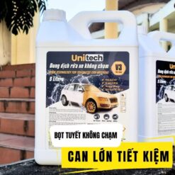 Nước Rửa Xe Bọt Tuyết Không Chạm UNITECH V3 (5 Lít) – Dung Dịch Rửa Xe Chính Hãng, Siêu Sạch
