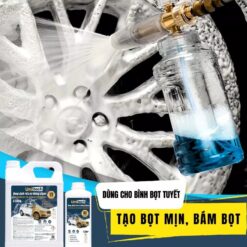 Nước Rửa Xe Bọt Tuyết Không Chạm UNITECH V3 (5 Lít) – Dung Dịch Rửa Xe Chính Hãng, Siêu Sạch