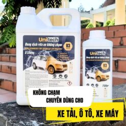 Nước Rửa Xe Bọt Tuyết Không Chạm UNITECH V3 (5 Lít) – Dung Dịch Rửa Xe Chính Hãng, Siêu Sạch