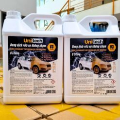 Nước Rửa Xe Bọt Tuyết Không Chạm UNITECH V3 (5 Lít) – Dung Dịch Rửa Xe Chính Hãng, Siêu Sạch