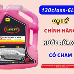 Nước Rửa Xe Bọt Tuyết Pallas Siêu Bóng Sơn 60 – 6L - Tạo Bọt Dày, Làm Sạch Nhanh, Bảo Vệ Bề Mặt Sơn