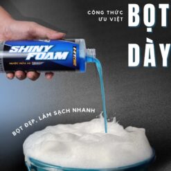 Nước Rửa Xe Bọt Tuyết SHINY FOAM 500ml – Làm Sạch Nhanh, Sáng Bóng, An Toàn Cho Sơn Xe Máy & Ô Tô