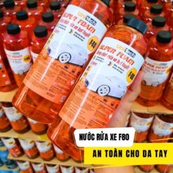 Nước Rửa Xe Bọt Tuyết SUPER FOAM (Can 5 Lít) – Xà Phòng Đậm Đặc Làm Sạch Và Bóng Dàn Áo Ô Tô, Xe Máy