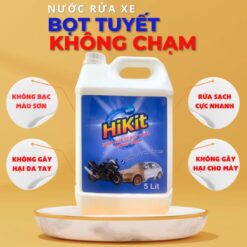 Nước rửa xe Không Chạm Bọt Tuyết HiKit, Nước rửa xe ô tô, xe máy
