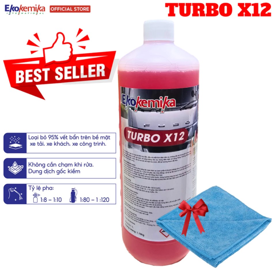 Nước Rửa Xe Không Chạm Ekokemika – Công Nghệ Ý, Làm Sạch Siêu Mạnh – Bio Series & Turbo Series