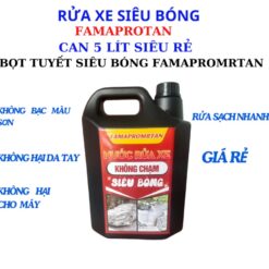 Nước Rửa Xe Không Chạm Famapromrtan Can 5 Lít – Siêu Sạch, Siêu Bóng