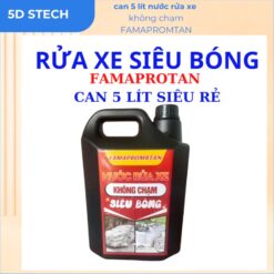Nước Rửa Xe Không Chạm FAMAPROTAN – Can 5 Lít, Tẩy Mạnh, Siêu Sạch