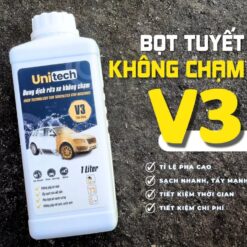 Nước Rửa Xe Không Chạm UNITECH V3 (1 Lít) – Rửa Xe Bọt Tuyết, Sạch Sâu, Nhanh Chóng
