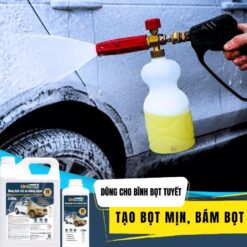 Nước Rửa Xe Không Chạm UNITECH V3 (1 Lít) – Rửa Xe Bọt Tuyết, Sạch Sâu, Nhanh Chóng