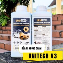 Nước Rửa Xe Không Chạm UNITECH V3 (1 Lít) – Rửa Xe Bọt Tuyết, Sạch Sâu, Nhanh Chóng