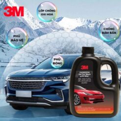 Nước rửa xe ô tô siêu bọt 3M Car Wash With Wax PN39000W- 1L