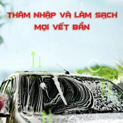 Nước Rửa Xe ô tô, Xe áy Không Chạm Kuiper Touchless Car Wash Foam 5L – Bọt Tuyết Đậm Đặc, Không Gây Xước Sơn