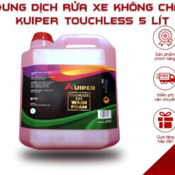 Nước Rửa Xe ô tô, Xe áy Không Chạm Kuiper Touchless Car Wash Foam 5L – Bọt Tuyết Đậm Đặc, Không Gây Xước Sơn