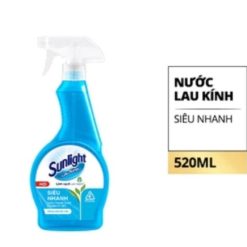 Nước Xịt Sunlight Lau Kính Siêu Nhanh Chai 520ML