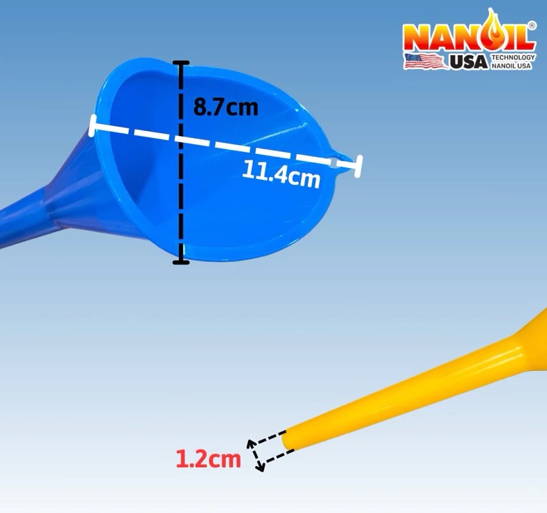 Phễu rót nhớt, quặng rót nhớt đa năng - Nhựa cao cấp, đầu nhọn, chuyên dụng cho xe máy và ô tô, rót nước cực kỳ tiện lợi