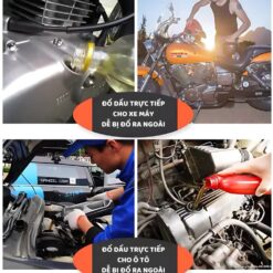 Phễu rót nhớt, quặng rót nhớt đa năng - Nhựa cao cấp, đầu nhọn, chuyên dụng cho xe máy và ô tô, rót nước cực kỳ tiện lợi