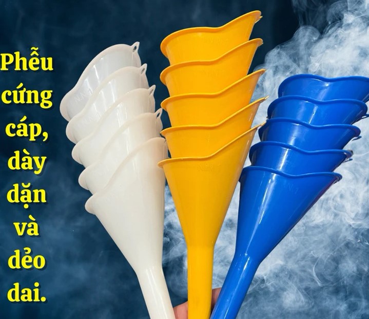 Phễu rót nhớt, quặng rót nhớt đa năng - Nhựa cao cấp, đầu nhọn, chuyên dụng cho xe máy và ô tô, rót nước cực kỳ tiện lợi