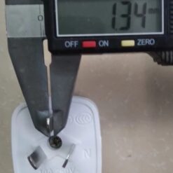 Phích Cắm 3 Chân Dẹt 10A 250V SDT-336 – Chân Đồng Mạ Niken, Vỏ ABS Chống Cháy