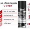 Phục Hồi Nhựa Nhám D-Chem Dashboard Polish – Dưỡng Bóng, Bảo Vệ Và Tái Tạo Bề Mặt Nhựa