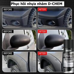 Phục Hồi Nhựa Nhám D-Chem Dashboard Polish – Dưỡng Bóng, Bảo Vệ Và Tái Tạo Bề Mặt Nhựa